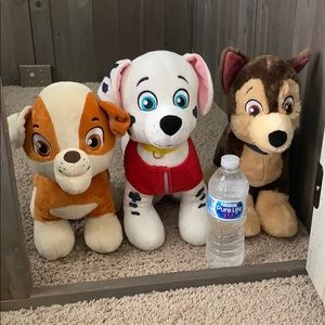 3 Paw Patrol Plushes